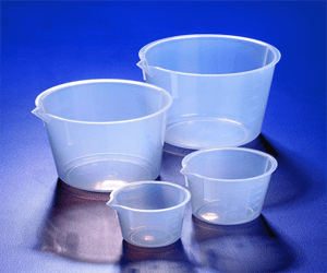 Plastic Beaker for Lab Consumables and Plasticware